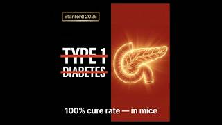 Stanford Just Cured Type 1 Diabetes in Mice — No Chemo, No Insulin Shots #shorts