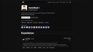 Full-Stack Developer Portfolio 2026 | Next.js, TypeScript, WebRTC, DevOps