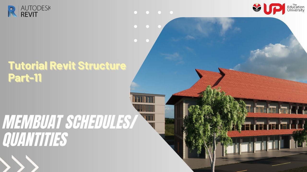 Part 11 - Tutorial Membuat Schedules Revit - YouTube