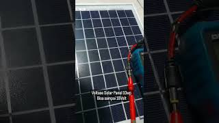 Hanya 10Wp, Solar Panel Ini Bisa Buat Charging Baterai Pack 12 Volt, Lumayan