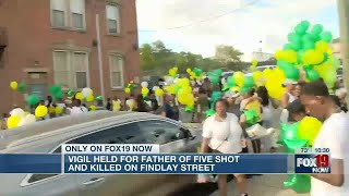 Vigil held for father of five killed in West End shooting
