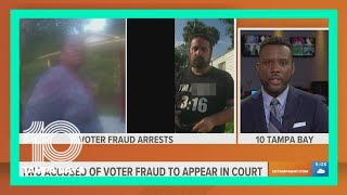 2 charged with voter fraud to appear in court in Hillsborough County