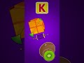 Learn Letter K – K for Kite 🪁, K for Kiwi 🥝 | ABC Phonics Song for Kids