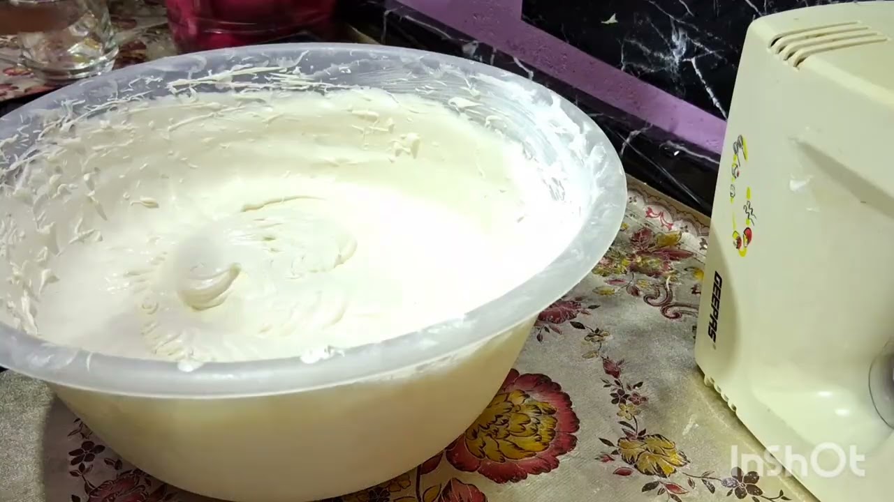 بنص كيلو دقيق اسبونج كمية كبيرة من الجاتوه ماشاء الله ♥