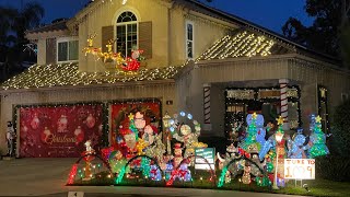 Christmas Lights - Amato St - Mission Viejo, CA