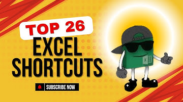 Top 26 Excel Shortcuts That Will Save your HOURS! #excelwalesir #exceltricks