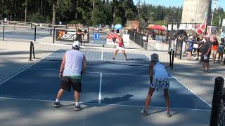 2022.07.31 MXD4.0(age 55-59) Blondine Loewen+Stephane Hamel vs Manjit Lalli+Kieron Collier(Gold mdl)