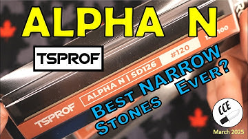 TSPROF Alpha N Stones - Sharpen Recurve & Small Knives    #sharpening #tsprof