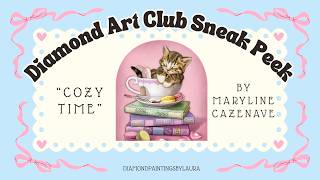 Diamond Art Club Sneak Peek || "Cozy Time" by Maryline Cazenave