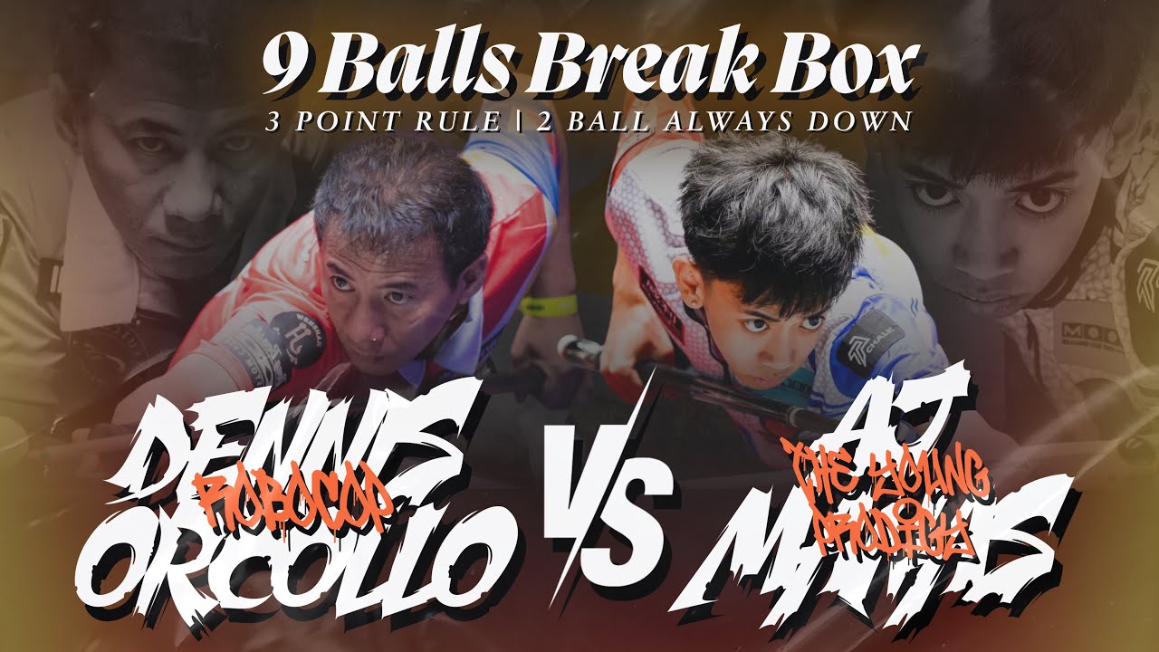 🇵🇭 AJ Manas VS Dennis Orcollo 🇵🇭 Race 27 🔥 9 ball Even