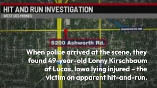 Arrest made in West Des Moines hit-and-run investigation