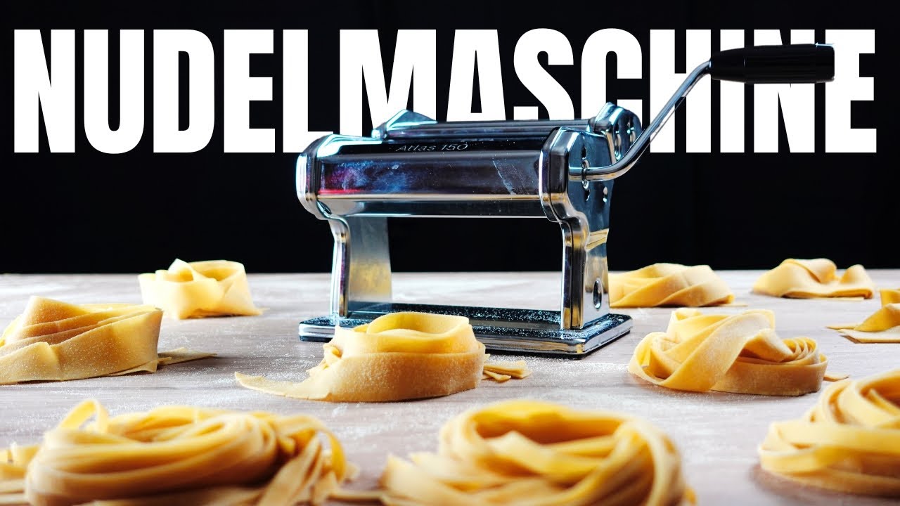 Perfekte PASTA mit der NUDELMASCHINE (einfache Anleitung)