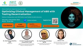 Optimizing Clinical Management of ABG with Testing Decentralization
