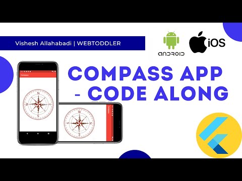 Flutter - Compass App - Flutter App Complete Code Along