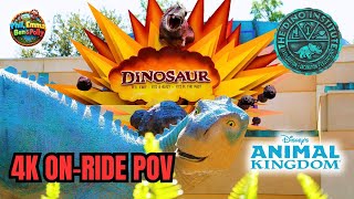 Dinosaur - 4K Complete Ride POV Experience - EXTINCT ATTRACTION - ANIMAL KINGDOM - Walt Disney World