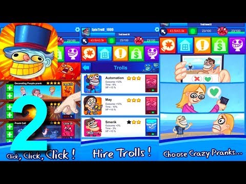 troll-face-clicker-quest-gameplay-walkthrough-part-2-/-android-ios