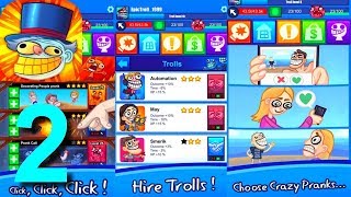 Troll Face Clicker Quest Gameplay Walkthrough Part 2 / Android iOS screenshot 5