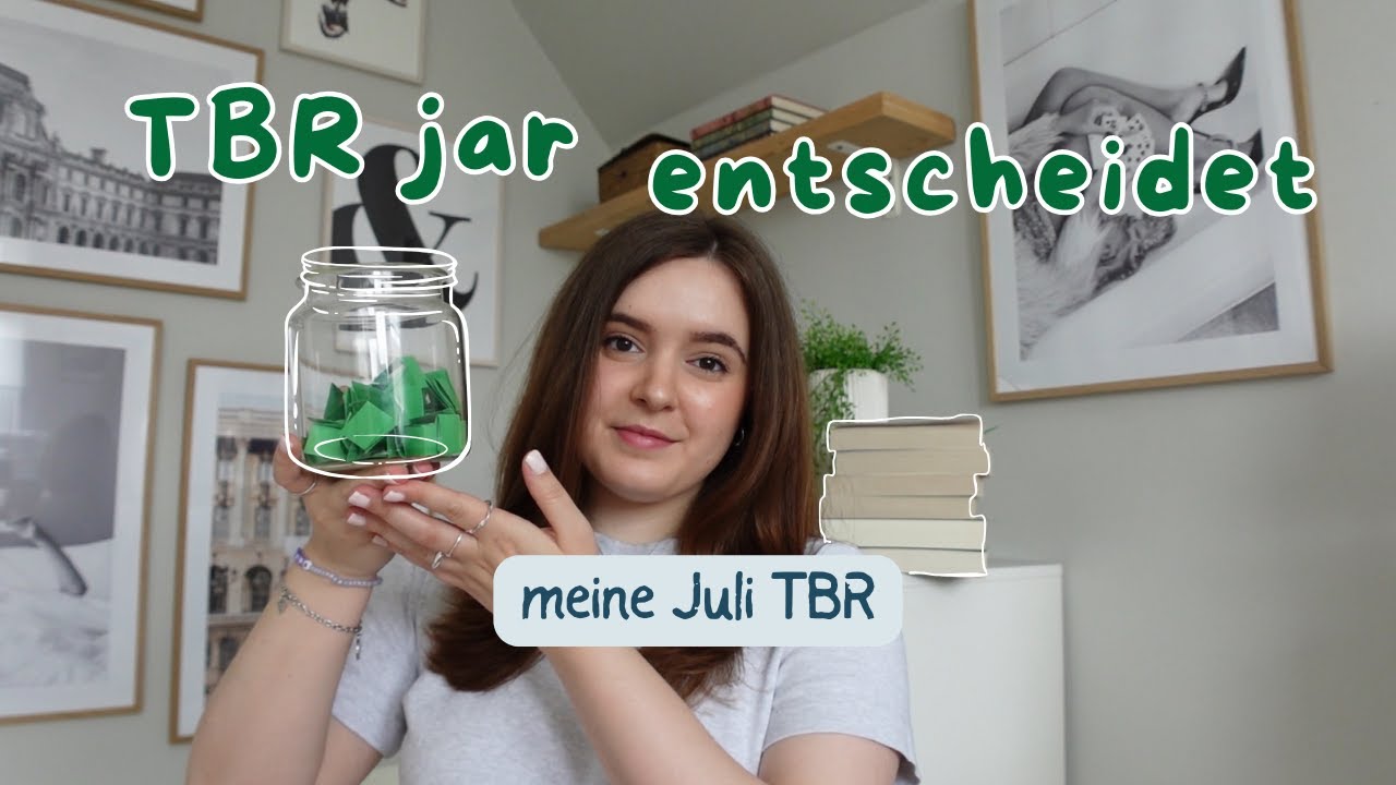 TBR jar entscheidet welche Bücher ich im Juli lesen werde 💌🎀🤍