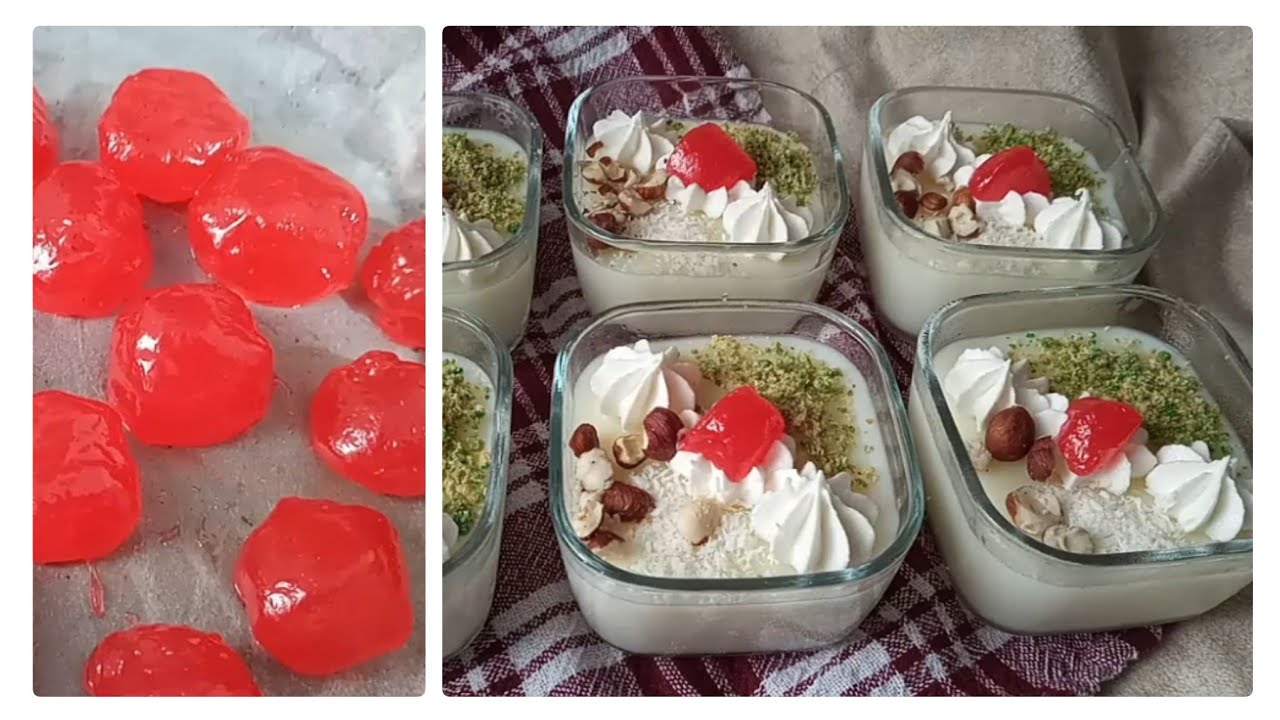 طريقة بديل الكرز الاحمر للتزيين مع طريقة المحلاية ولا اسهل