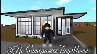 3k Tiny Modern Bloxburg House | 3k