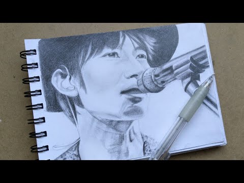 猫ちぐらの夕べがあまりにもよかったので草野マサムネさん描きました