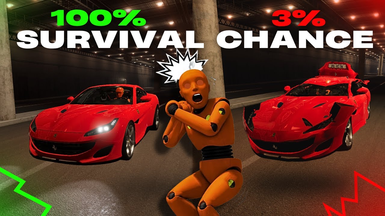 Realistic High-Speed Car Crashes in BeamNG Drive #3| Ultra-Detailed Crash Compilation