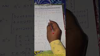 Matrix CBSE-2026 math Question ||Std-XII, Mathematics ||#shortsfeed