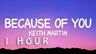 1 Hour   Keith Martin  Because Of You s