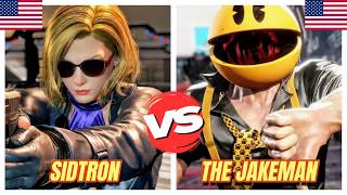 Tekken 8 ▰ SIDTRON (#1 Ranked Nina) Vs THE JAKEMAN (#9 Ranked King) ▰ WILD Matches!