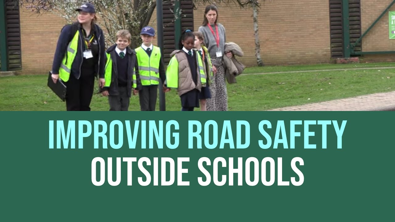 Improving road safety outside schools and delivering Feet First: Walking Training