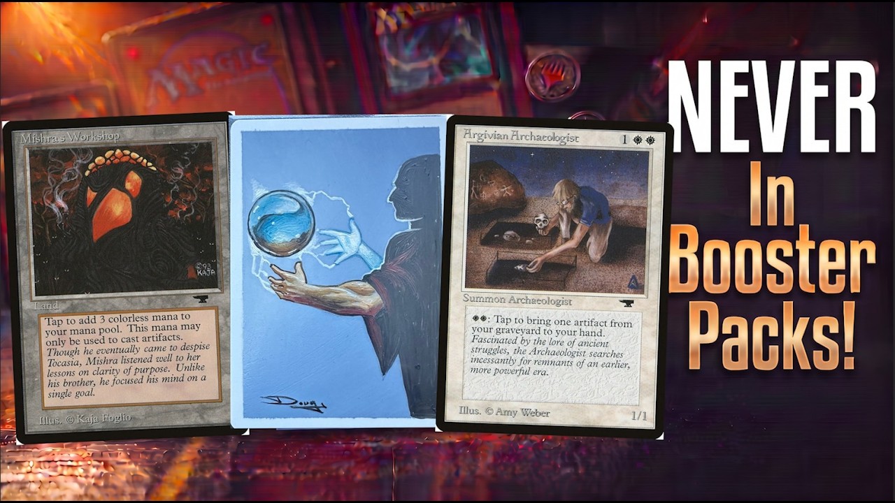 🔥 Magic Cards Rarer Than the Reserved List AND Serialized Cards