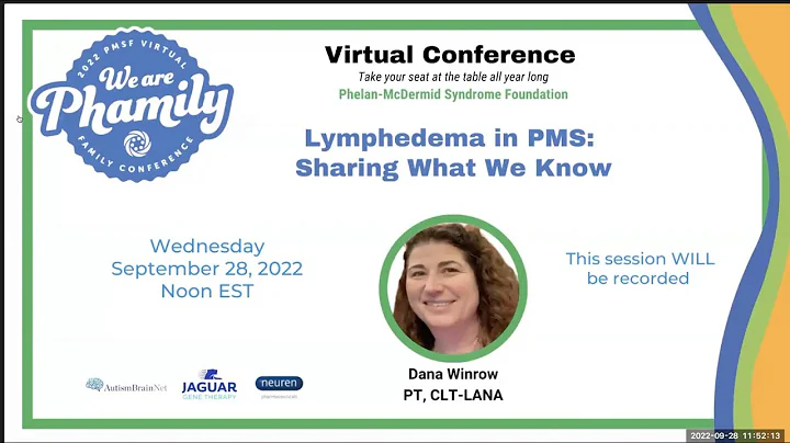 Lymphadema in Phelan McDermid Syndrome