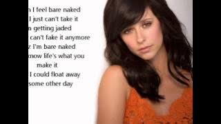 BareNaked Lyrics Video - Jennifer Love Hewitt