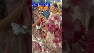 👉 Rice Throwing Ceremony 😂 | Cute Couple Moment #shorts#minirathore#wedding#love#ytshorts#couple