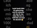 heute habe ich 🥳