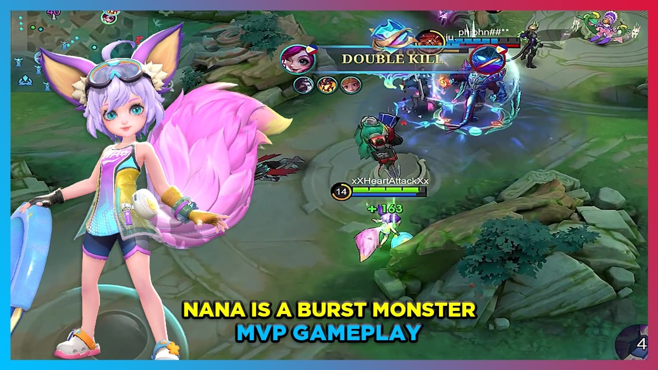 NANA MOBILE LEGENDS GAMEPLAY - YouTube