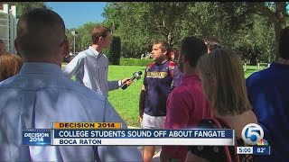 College students sound off about fangate