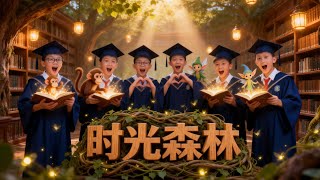 再见了母校！小学毕业歌《时光森林》AI动画版 —— 我们的故事，未完待续...