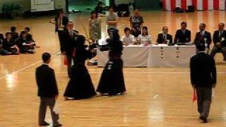 2010・H22【準決勝】NTT×NTT東日本(東京)【大将】第52回関東実業団剣道大会