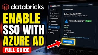 How to enable Databricks workspace SSO with Azure AD - Full Guide