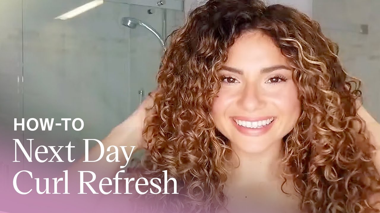 Next Day Curl Refresh: A Hair How-To feat. Amanda