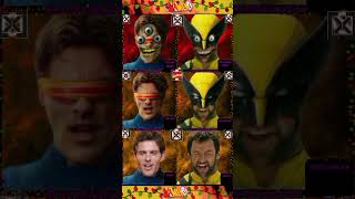 Cíclope Creepy Vs Wolverine Creepy/TikTok Challenge Marvel Humor. #shorts YouTube