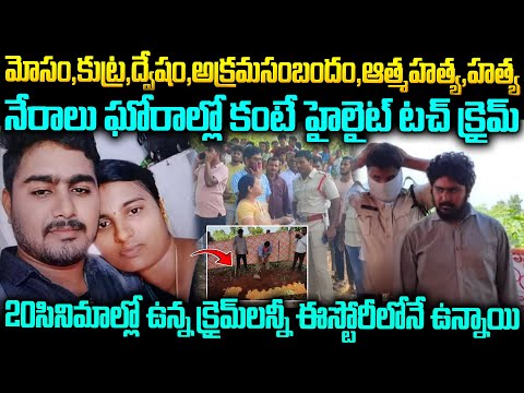 నేరాలు ఘోరాల్లో హైలైట్ టచ్ ఇదే | ఇలాంటి క్రైమ్ ఎక్కడా విని ఉండరుKothagudem Swathi Case #venkatwaves