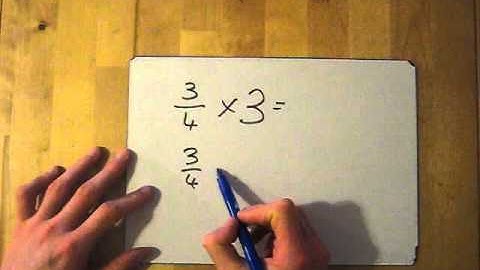 Multiplying Fractions with Whole numbers