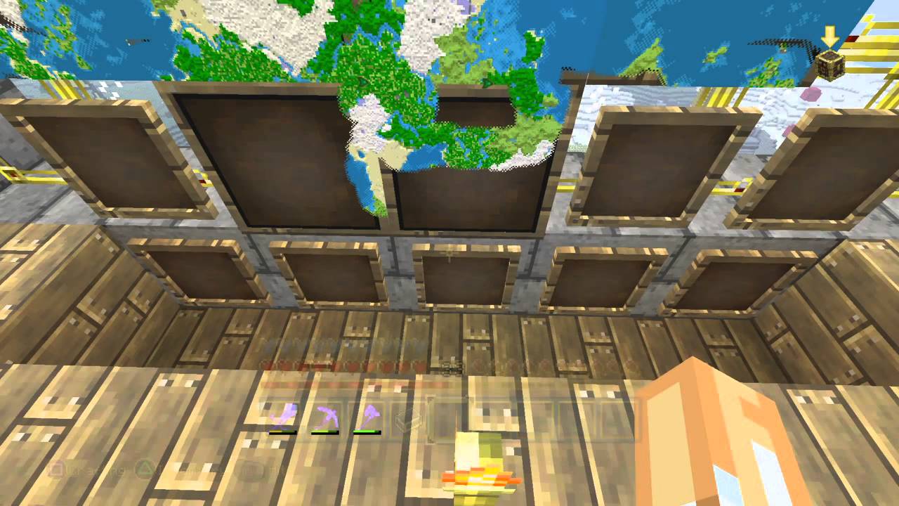 Minecraft: My Map Room - YouTube