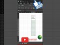 Excel Interview Question Tips and Tricks #excel #exceltips #exceltutorial #msexcel #microsoftexcel