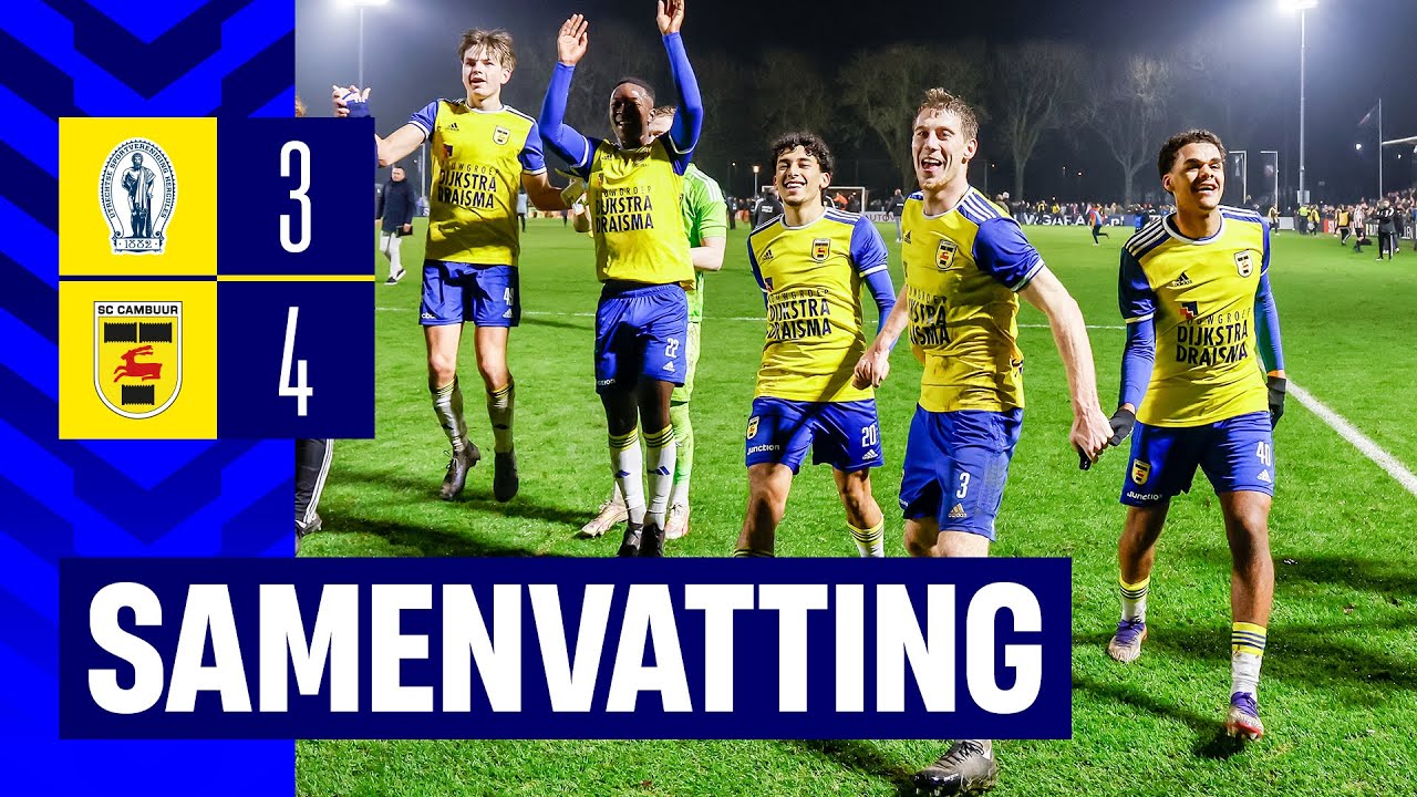 Knotsgek bekerduel! ️🔥 Samenvatting USV Hercules SC Cambuur (34) 📺 YouTube Knotsgek bekerduel! ️🔥 Samenvatting USV Hercules SC Cambuur (34) 📺 YouTube