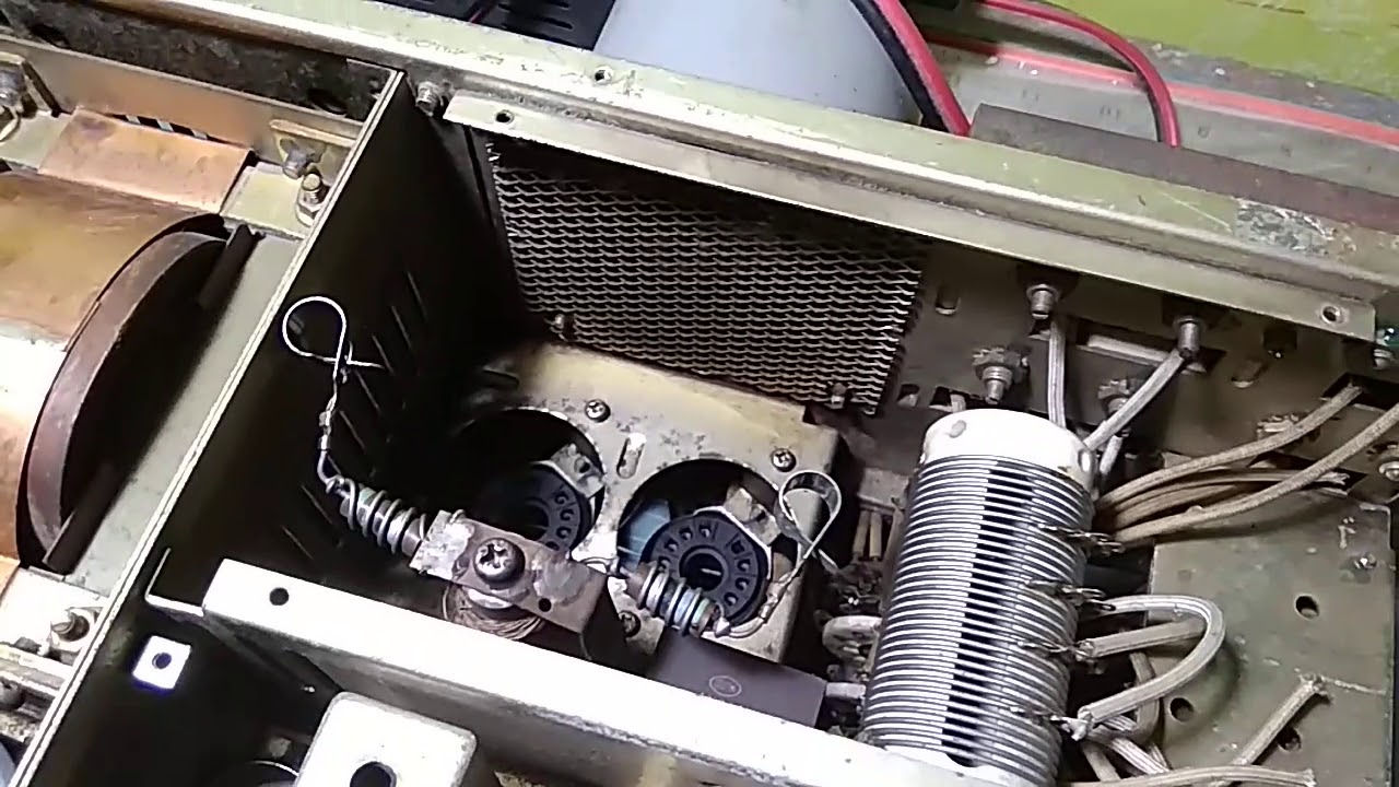 08. Yaesu FT-300C Test RX without installed RF vacum tube