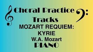 Mozart Requiem: Kyrie | PIANO Accompaniment | W.A. Mozart