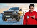 Lifting my Ford Raptor and taking it off road!! (we got stuck) and scaring people with train horn